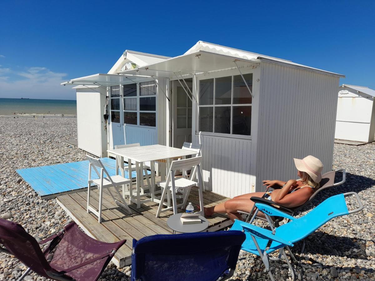 Villa Plein Sud: Charming Beachfront with Sea View Balcony Mers-les-Bains Exterior photo